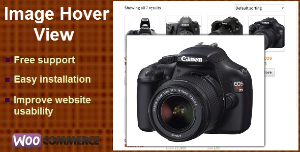 Image Hover View WooCommerce
