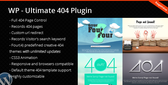 Wordpress Ultimate 404 Plugin