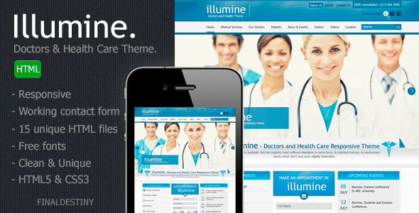 Illumine WordPress Theme