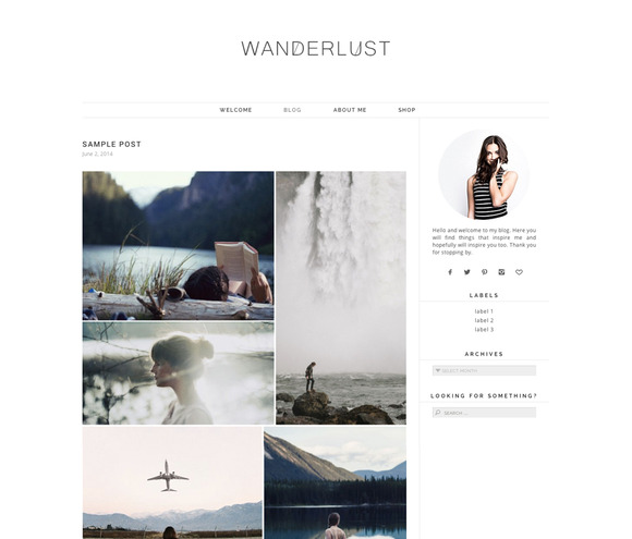 Wanderlust WordPress Theme