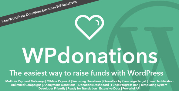WPdonations WordPress Plugin