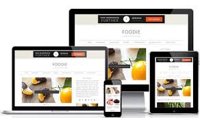 Foodie Pro theme responsive layout